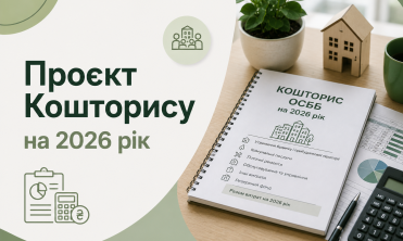 Проєкт Кошторису ОСББ на 2026 рік